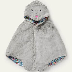 Mini Boden Fancy Dress Faux Fur Cape - Bunny Rabbit (size M/6-9y)